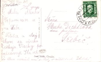 Chrudim (kresba) 1928 95 002 ●